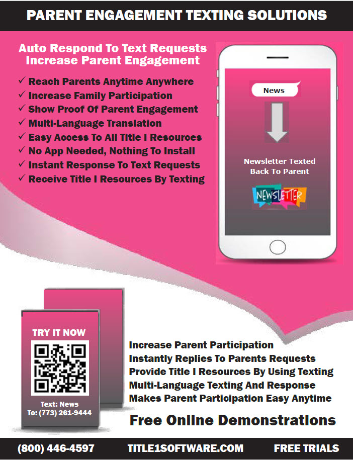 Parent Engagement Brochure